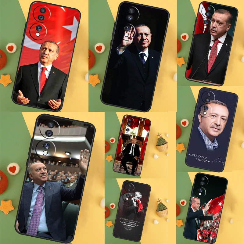 President Turkey Recep Tayyip Erdogan Case For Honor X8b X9b X8a X9a X7a X6a X7 X8 X9 Honor 70 50 10 90 Lite Magic 6 5 Pro Cover