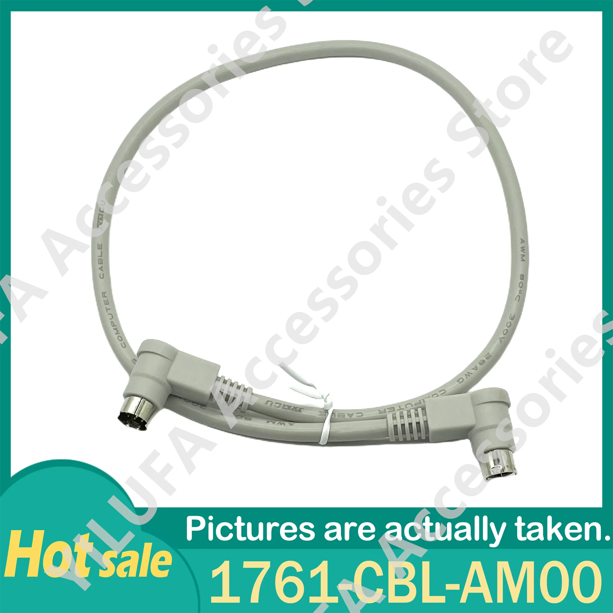 كابل برمجة 1761-CBL-AM00 متوافق لتوصيل وحدة المعالجة المركزية من سلسلة 1761