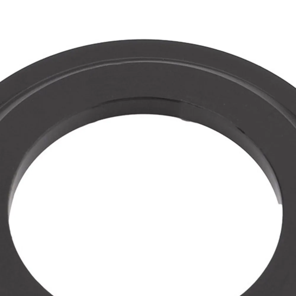 

Aluminum Alloy Bike Headset Conversion Adapter Black Lightweight Bike Headset Spacer Easy To Install Bike Headset Reducer