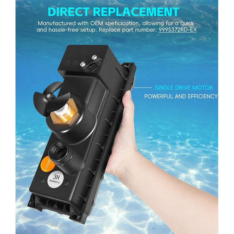 9995372 Sostituzione dell\'unità motore per pulitore robotico per piscine RD-EX per pulitori robotici per piscine Maytronics Dolphin per Advantage