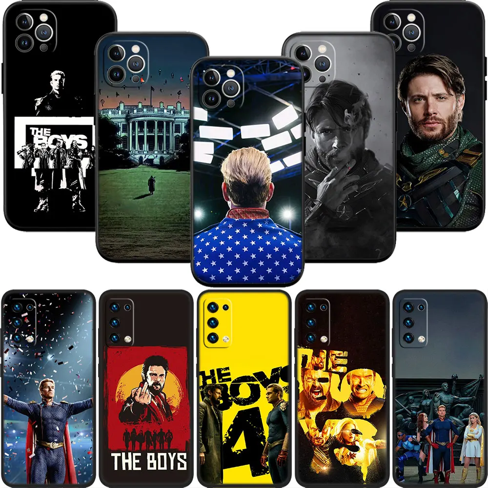 VY89 The Boys Soft Shell Phone Case for iPhone SE X XS XR 11 16E 17 Pro Max Air 8 7 6 6s Plus