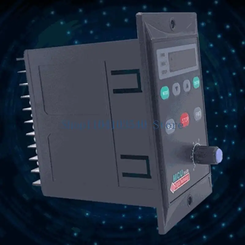 02DC 6W-40W High Precision Electric Motor Speed Regulator TF100E Black AC Motor Speed Controller AC220V 50Hz Easy to Use