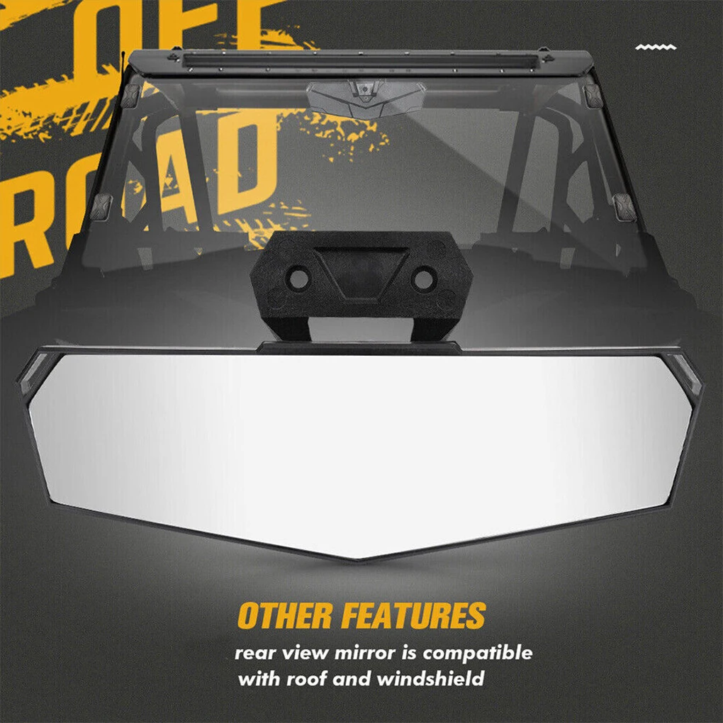 Reducing Blind Spots High Density Central Convex Mirror For Car Accessories Angle Is Self Adjustable