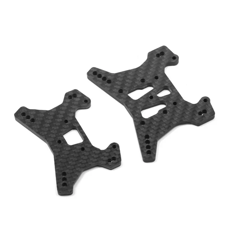 For SBK10 Carbon Fiber Front and Rear Shock Tower Plate RC Car Upgrade Parts Accessories