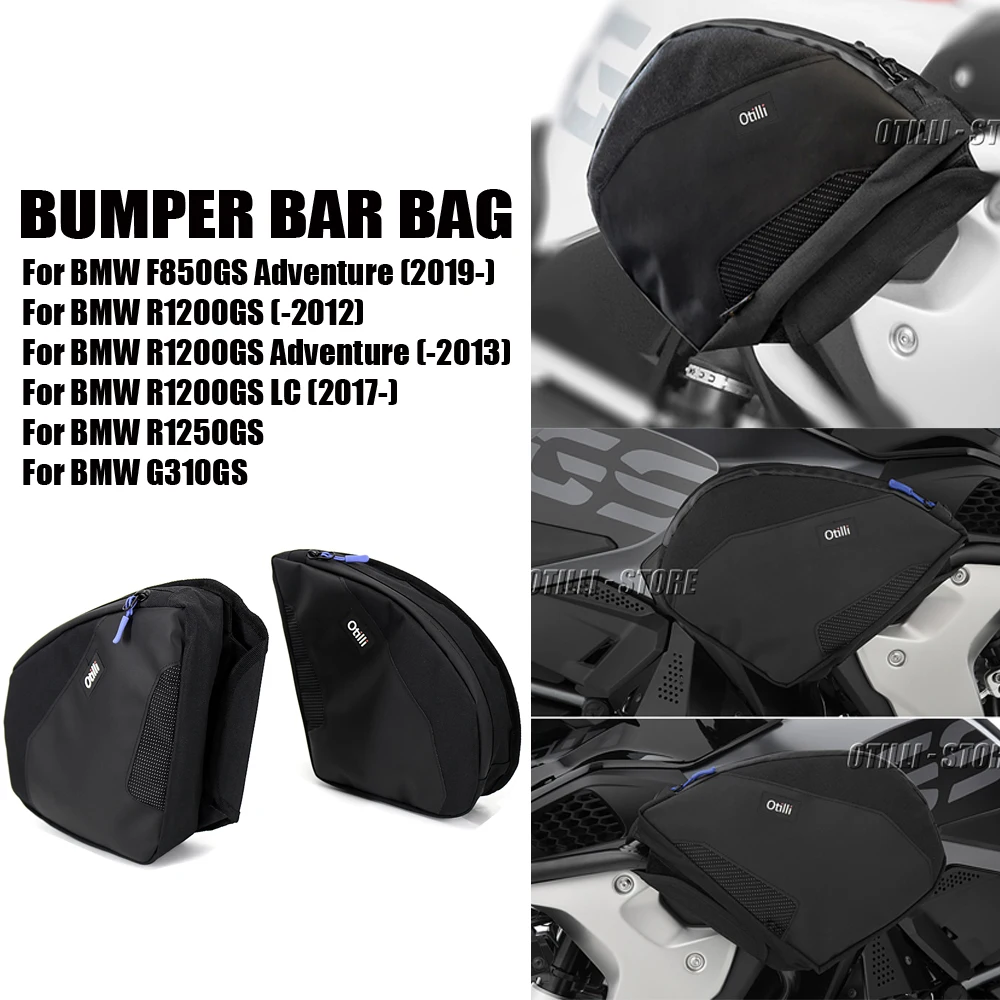 

Bumper Frame Crash Bars Bags Repair Tool Placement Waterproof Bag Package For BMW F850GS ADV R1200GS Adventure LC R1250GS G310GS