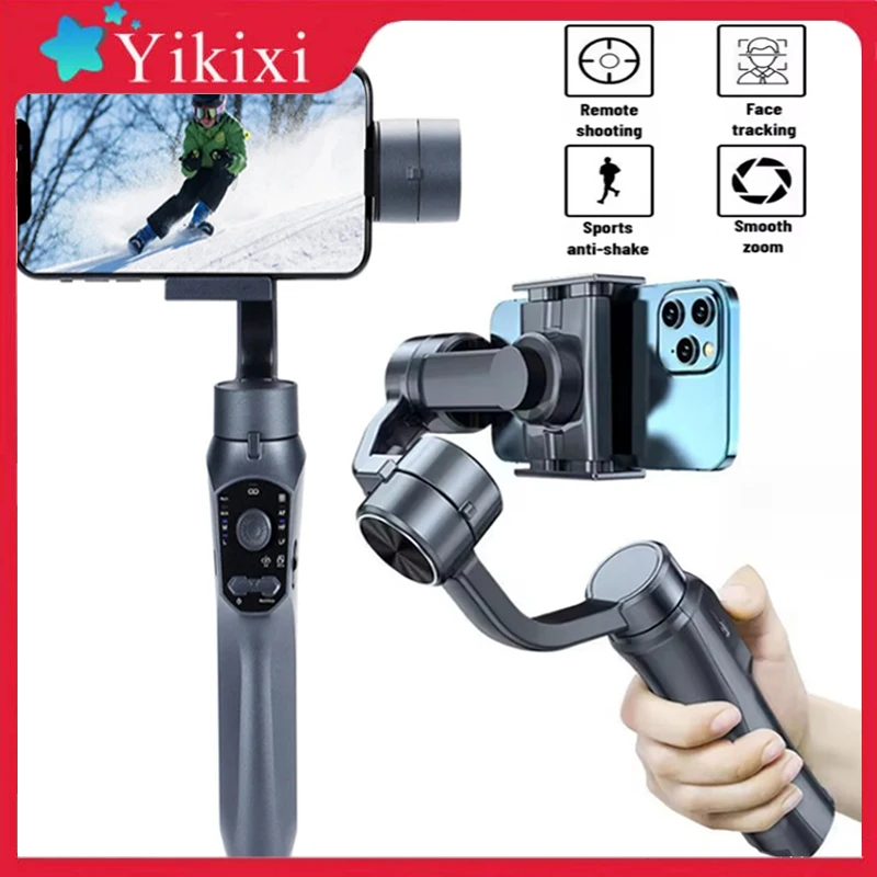 

F10 Pro Ручной 3-осевой мобильный карданный подвес, удобный стабилизатор для держателя сотового телефона, отслеживание в реальном времени, стабилизатор для смартфона, селфи