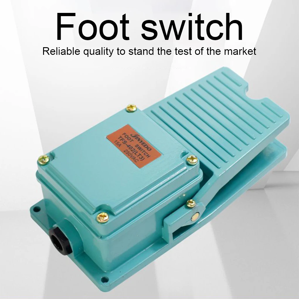 Aluminum Alloy Foot Pedal Switch Durable And Reliable Performance Foot Switch 230v Floor Lamp A