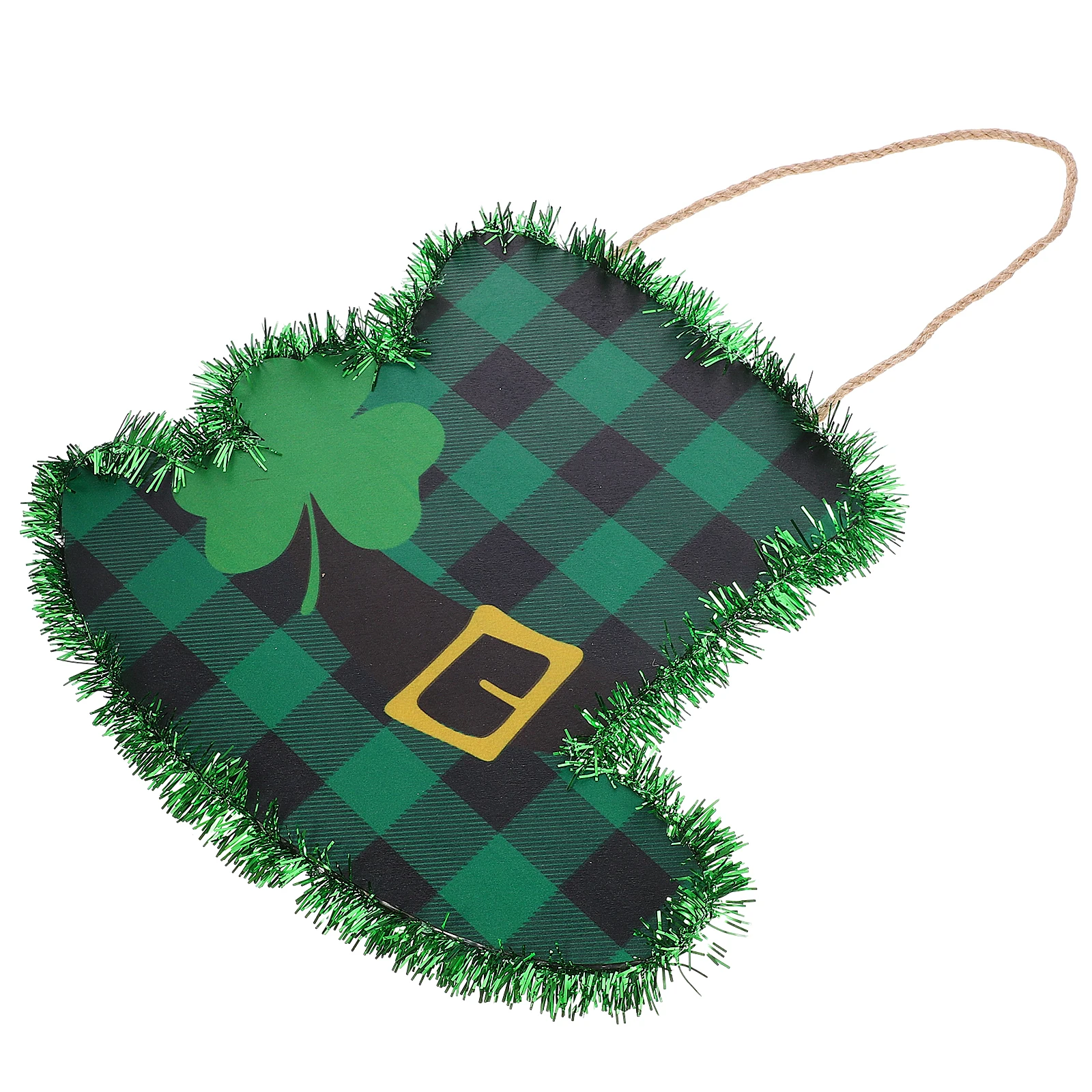 

Clover Hat Patricks . Patrick'S Day Door Sign Day Door Decor Bright Color Hanging Saint Wood Sign Party nament