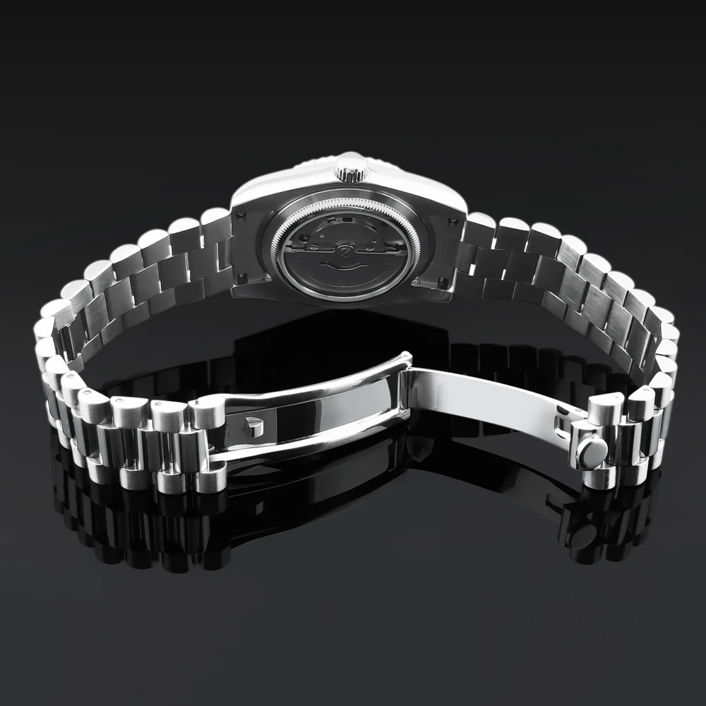 36mm/39mm Saffier Luxe nh36/ST1644 Automatische Mechanische Horloges Kalender waterdicht Mannen Romal wijzerplaat Klok jurk Relojes