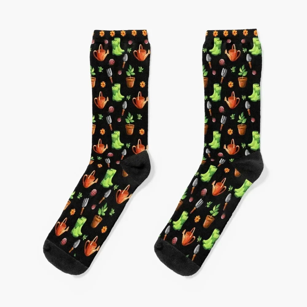 

I Love Gardening Socks with print cartoon Lots heated Woman Socks Men's Wholesale luxe Lots Socks Women's Men's