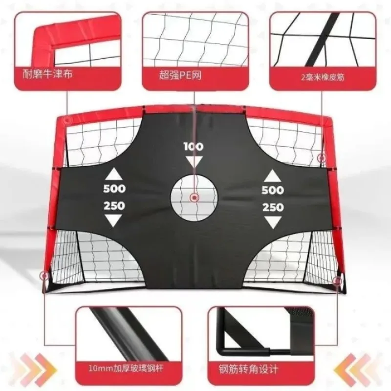 هدف تدريب كرة القدم على الرماية من القماش، هدف مجاني لركلة الجزاء، ممارسة الرماية، صافي الدقة، قماش كرة القدم #2