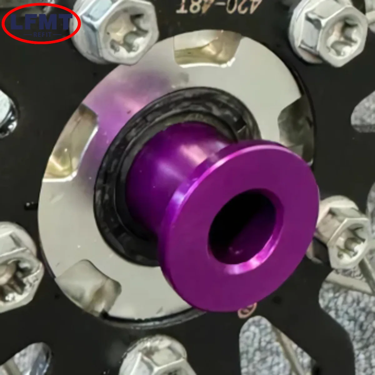 Electric Bike Motorcycle CNC Aluminum Front Rear Wheel Axle Hub Spacers For Sur Ron Sur-Ron Surron Light Bee S & Light Bee X