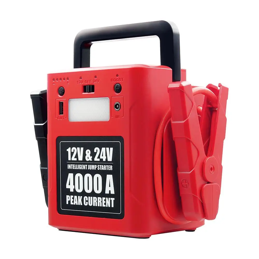 

12v/24 car jump starter power bank professional 56000mAh 4000A battery starter jump for trucks