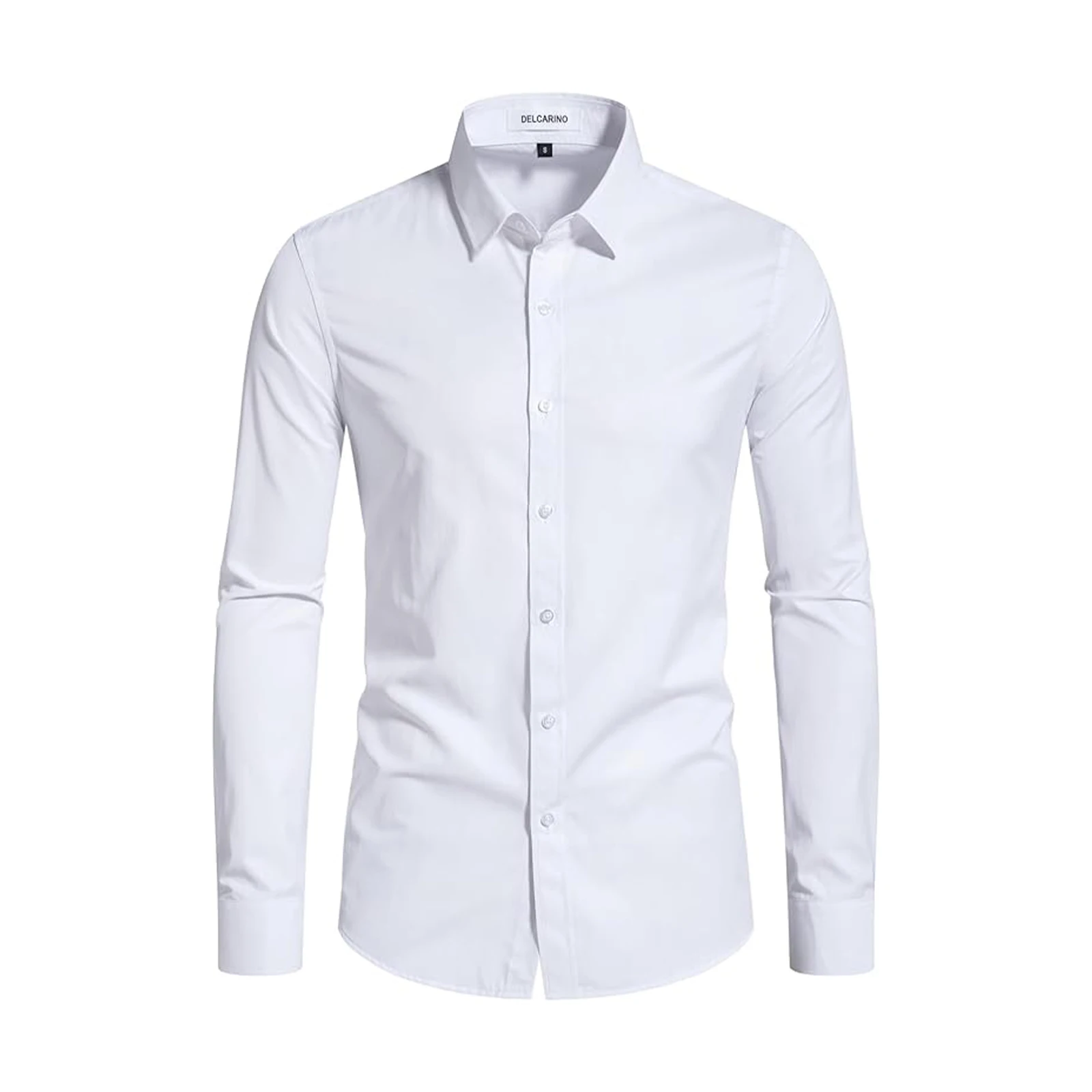 

TOPIND 2 pcs per pack Men's Cotton and polyester Short Sleeve and Long Shirts Light weight Shirts Vacation four season