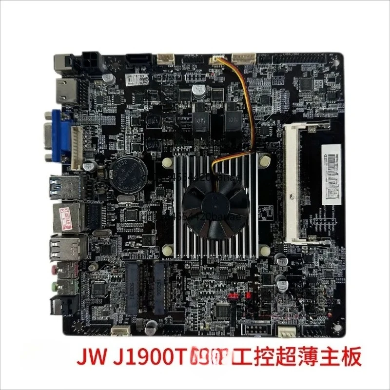 For  J1900T integrated industrial control ultra-thin main board supports MSATA/12V DDR3 with USB 3.0 disassembly