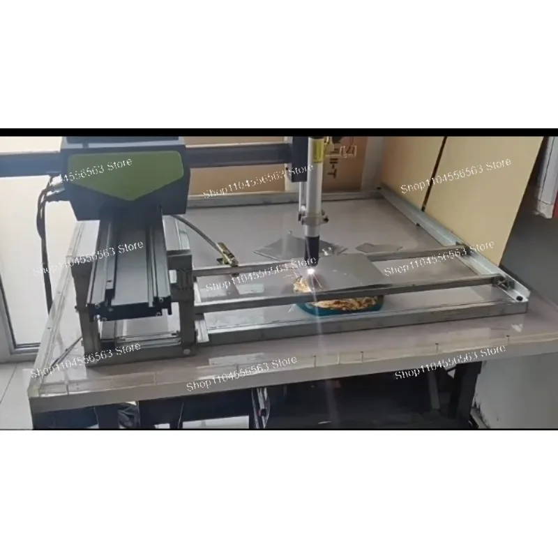 1000x1000 mm Portable CNC plasm and flame cutting machine dual use dxf files automatic torch heigh control pantograph cross bow