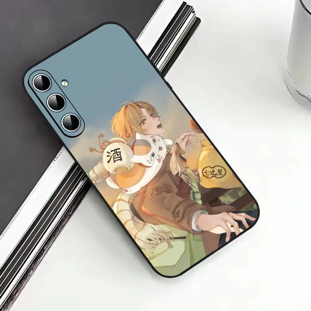 Natsume's Book Anime Lovely Phone Case Silicone Soft For Samsung Galaxy A73,A72,A71,A70,A53,A52,A51