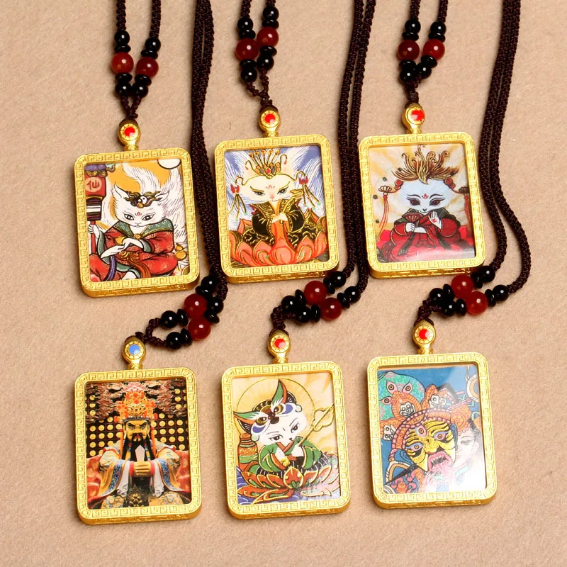 جبل ووتاي، طويل، ثانغكا، ثعلب ذو ذيل تسعة، زاكيم، قلادة