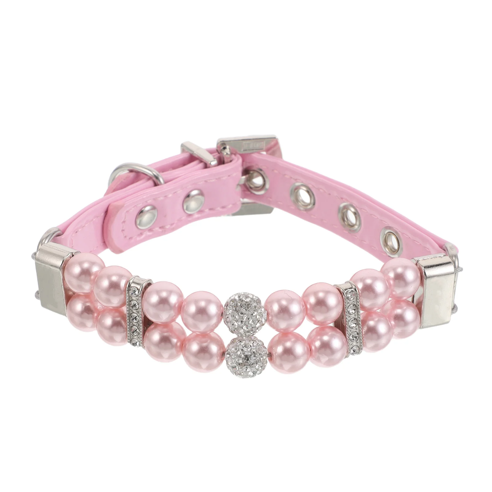 

Unique Handmade Pearl Dog Collar Durable Steel Wire Rope Lightweight Comfortable Ideal for Small Dogs Cats Special Occasions