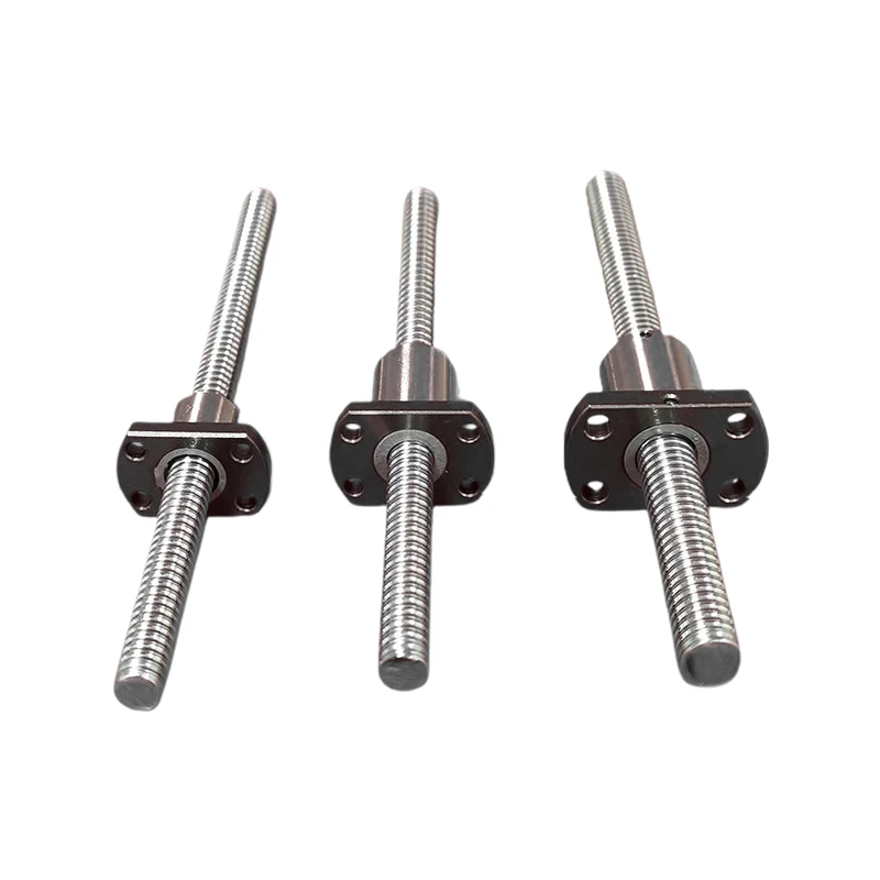 SFK/SFKL 0601-1602 Micro Ball Screw with Nut 100-550mm Unprocessed Series Suitable for CNC Components