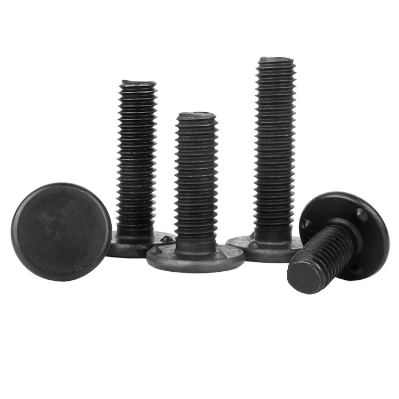 M5 M6 M8 M10 مسامير لحام الصف 8.8 الكربون الصلب شقة رئيس Q198 ثلاث نقاط سيارة لحام ترصيع 10-40 مللي متر طول