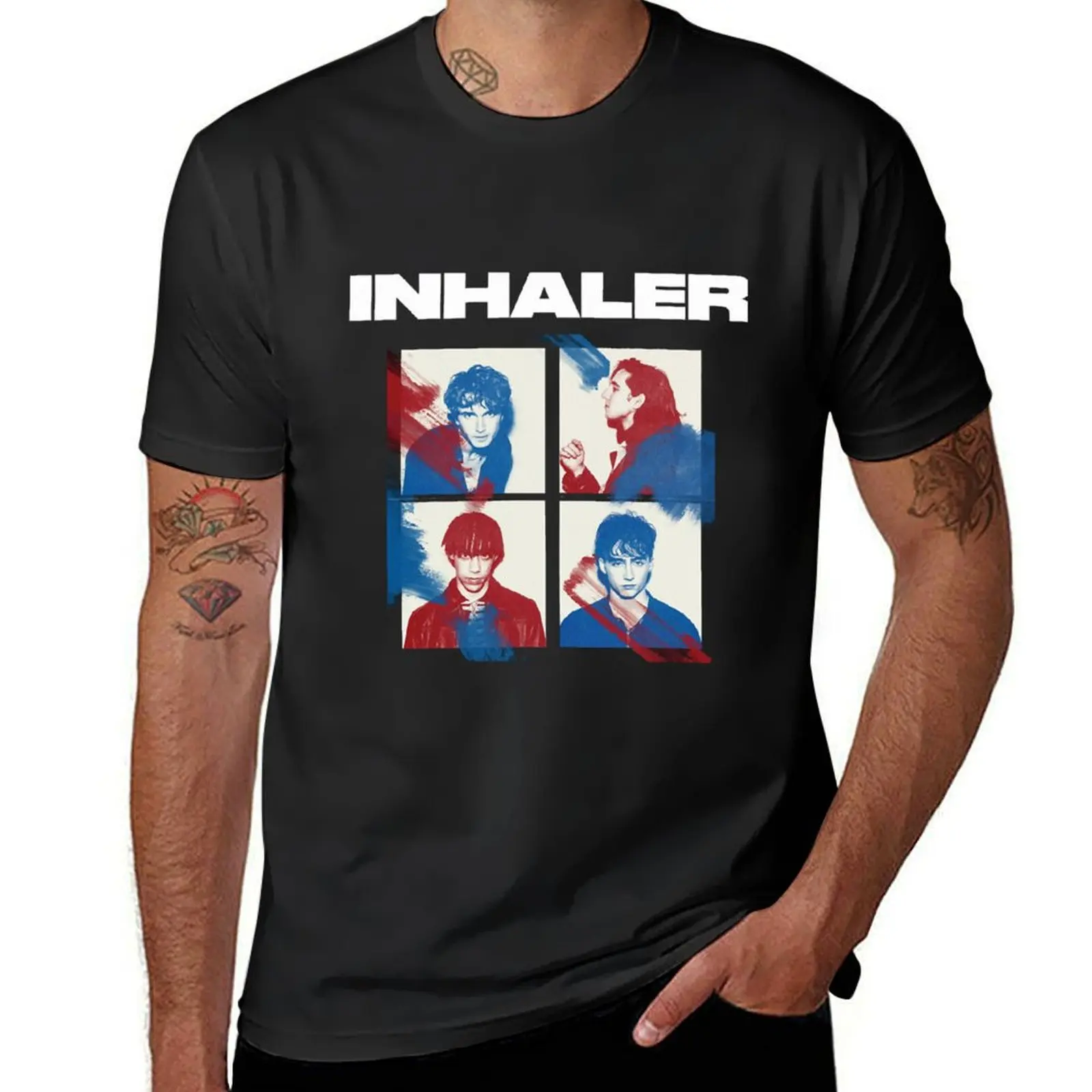 Inhaler band Classic T-Shirt summer clothes anime customs Aesthetic clothing oversized t shirts for men