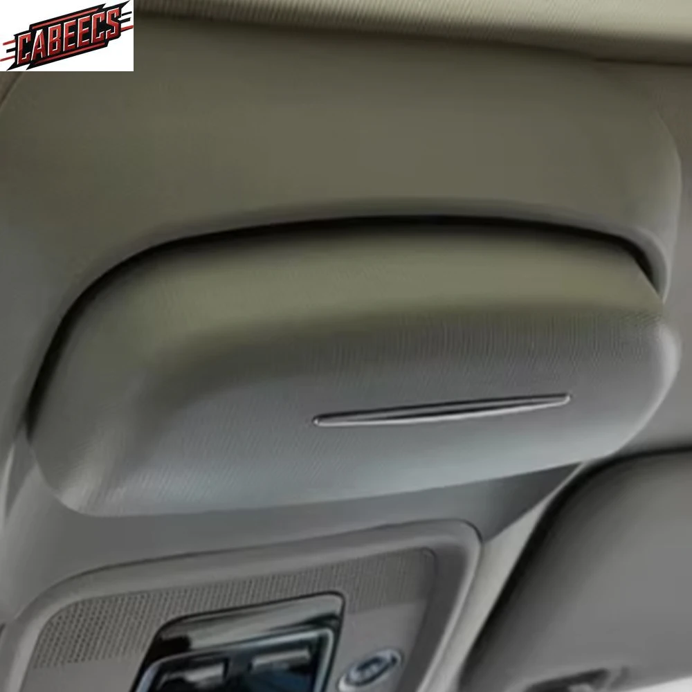 

For BYD Atto 3 Yuan Plus 2022 2023 Car Interior Sunglasses Storage Box Holder Modification Sun Glasses Case Bag Car Accessories