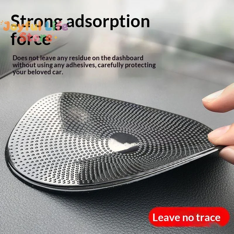 Hot 1Pcs Car Non-Slip Mat Magic Anti-Slip Slide-Proof Pad Dashboard Sticky Dash Adhesive Cell Phone Mobile Holder Black Silicone