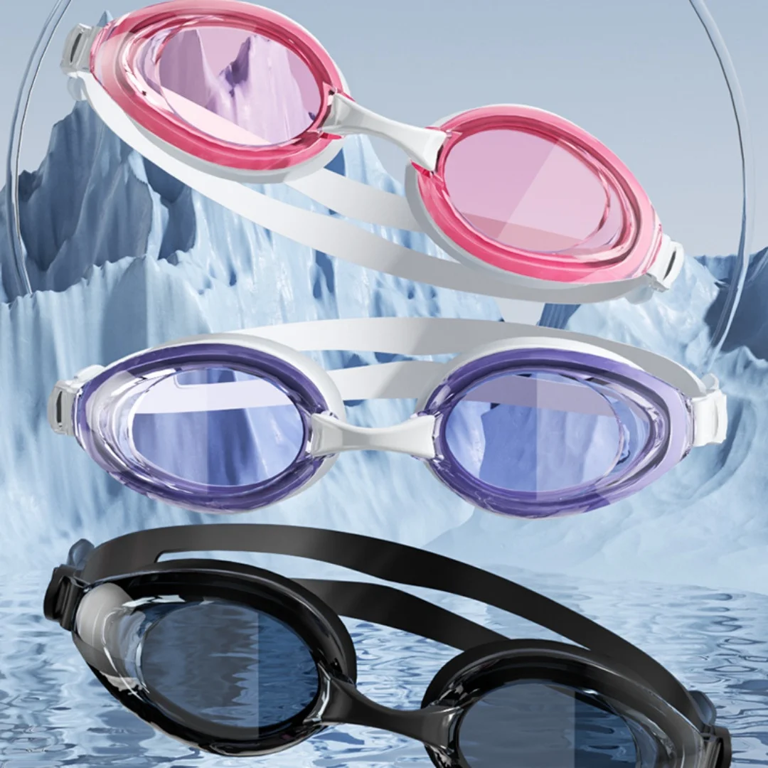 Professional Swimming Goggles for Adults Men Women Professional Pool Waterproof Anti Fog Swimming Eyewear UV Protection
