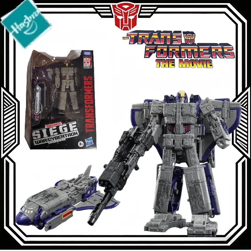 En stock: Juguetes clásicos de Hasbro Transformers, War for Cybertron Siege WFC-S51 Astrotrain, figura de acción, robot de juguete, regalo coleccionable, hobby