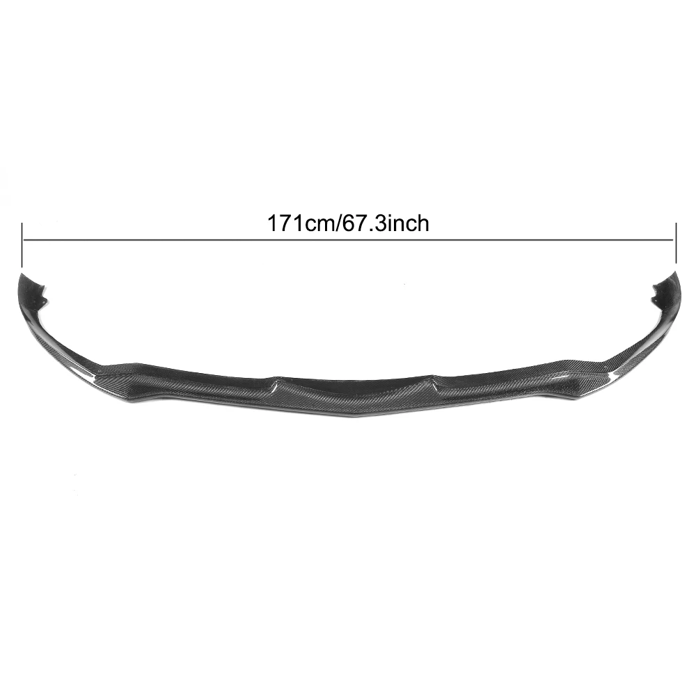 Factory ODM Carbon Fiber Front Lip Spoiler Auto Body Kit For Alfa Romeo Giulia Sedan 4-Door 16-18 (Fits: Giulia Sport) 5
