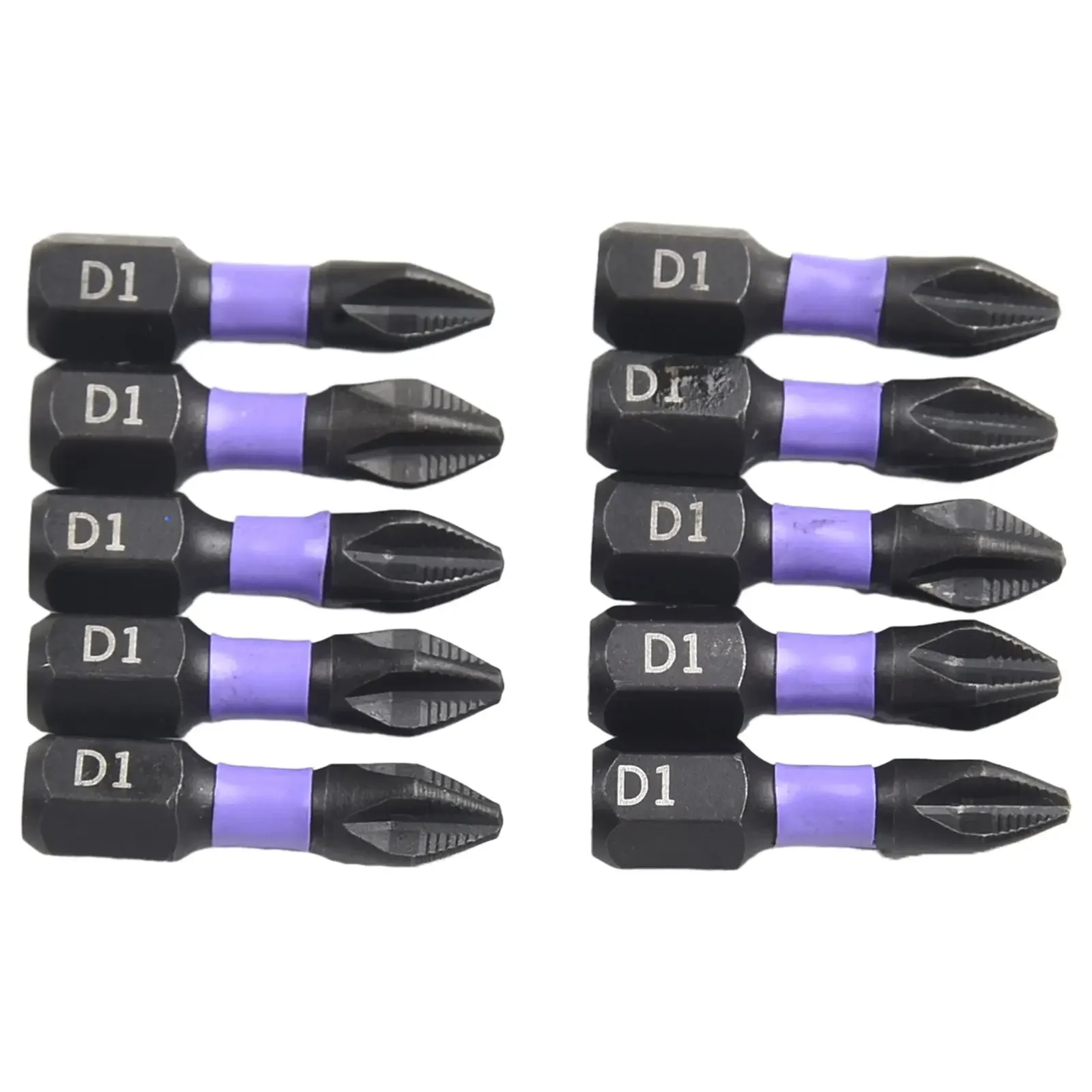 10 20pcs PH2 Cross Screwdrivers Magnetic Batch Head Drill Bits Alloy Steel Non-slip Cross Screwdrivers 25 50 65 70 90mm