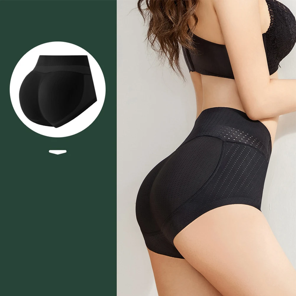 Culotte rehausseur de fesses pour femmes, faux cul, sous-vêtements rembourrés, vêtements en saillie, culotte de contrôle invisible, lingerie