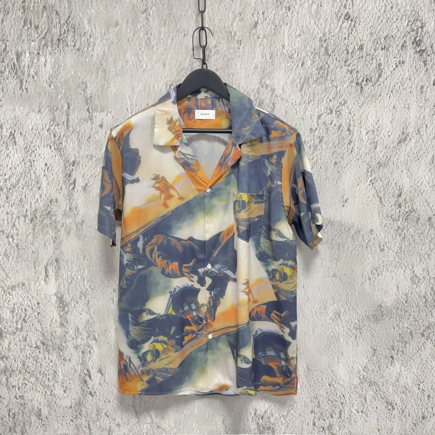 

Мужская рубашка Hawaiian Sle Vaion для пар, свободного кроя, с коротким рукавом, повседневная, из полиэстера, с охлаждающим эффектом, не мнется