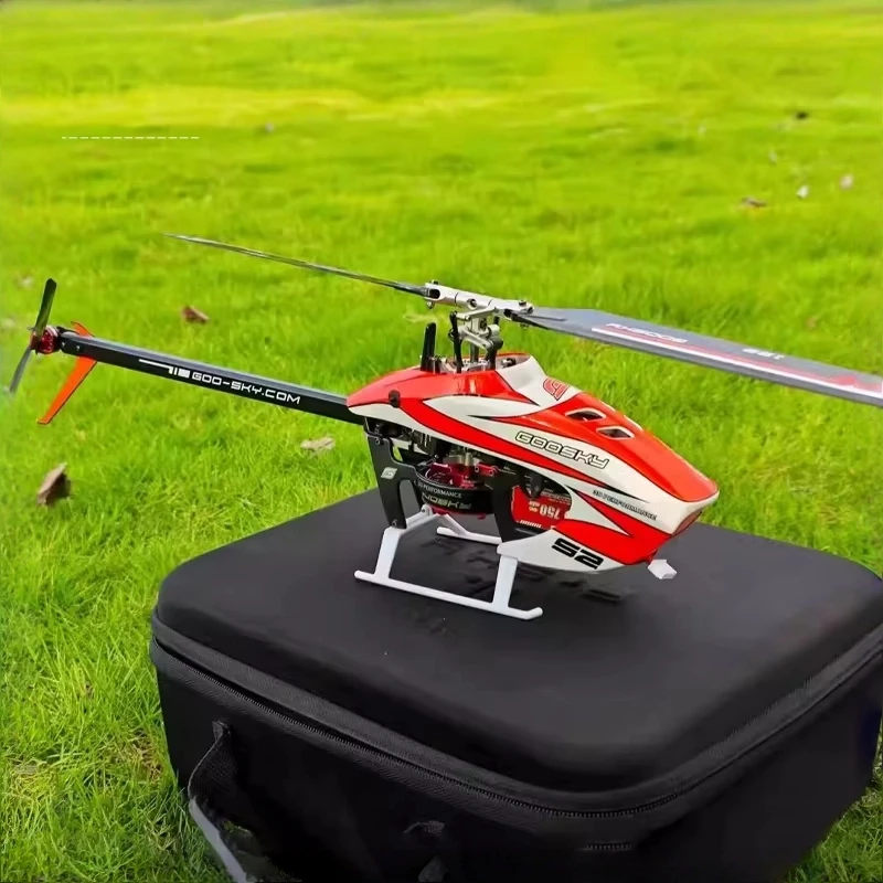 

Goosky S2 Max 3d трюковый вертолет с дистанционным управлением, двойной бесщеточный прямой привод, игрушка Rtf для детей 14 лет, модель самолета, подарок