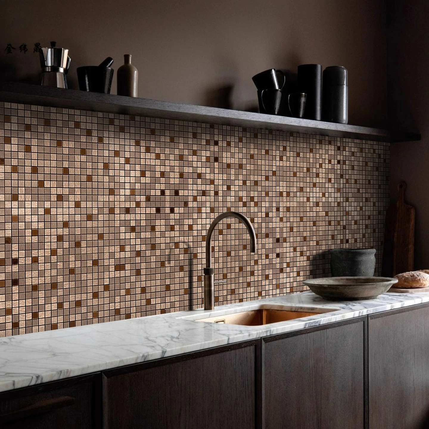 3d Metal Mosaic Wall Panel Kit - Pvc Panel Background recension och pris