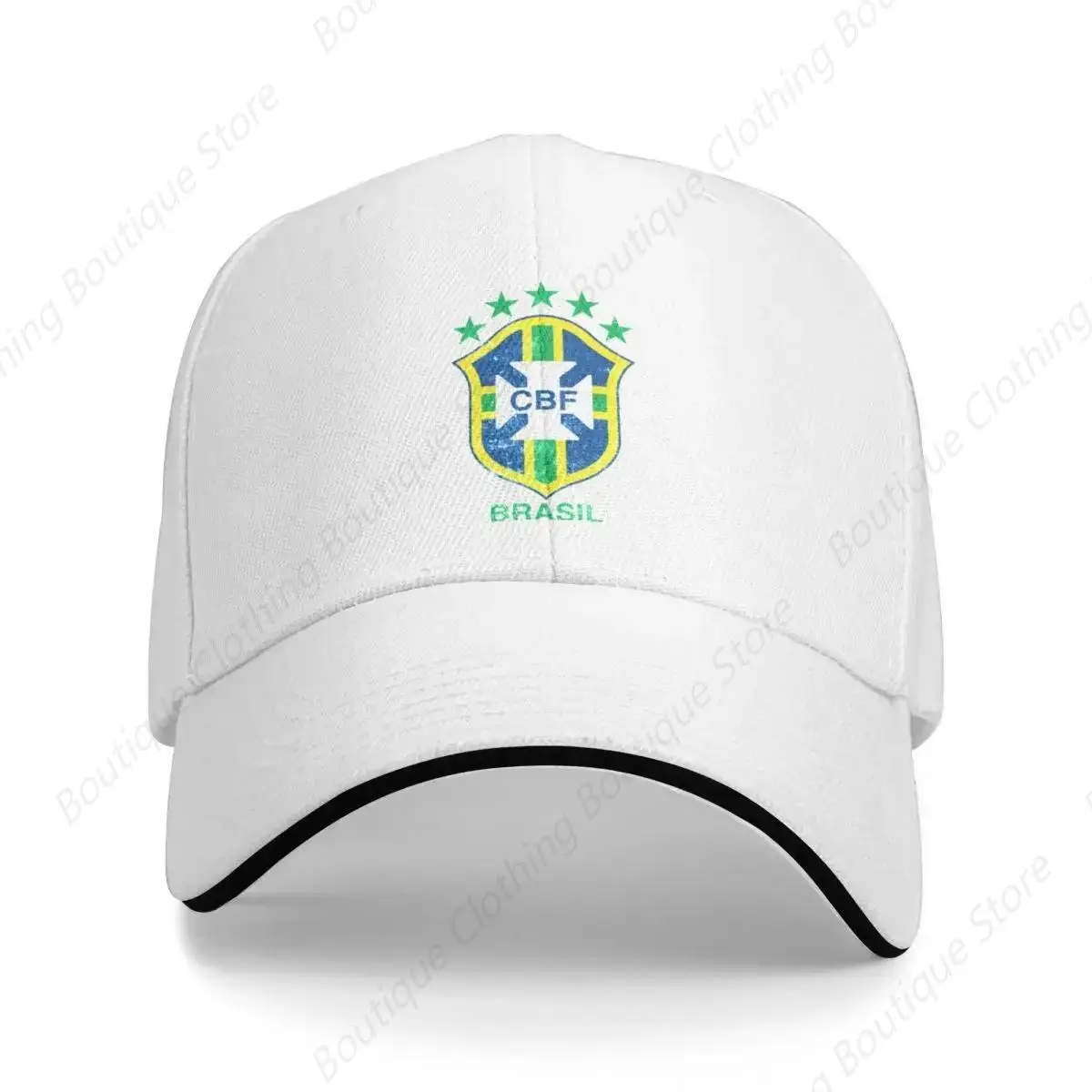 Brasil Soccer Flag Team Brazil Support Gift Caps Baseball Cap Sports Streetwear Outdoor luxury brand women's hats 2024 Men's