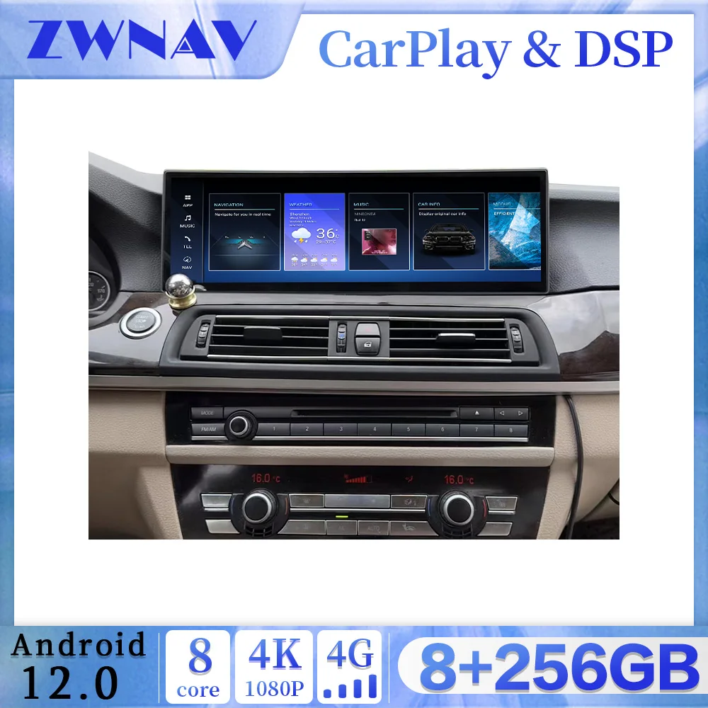 

14.9-inch QLED Screen For BMW 5 Series X5 2003-2019 Car Multimedia Player Android 13 Gps Navigation Auto Radio unit ID8 Carplay