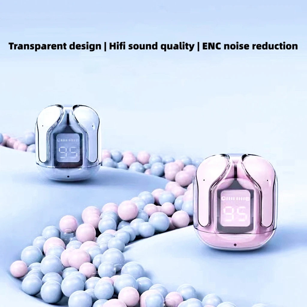 H4 Tws Earphone Wireless Bluetooth 5.0 Headphones Sport Gaming Headsets Noise Reduction Earbuds with Mic image 3