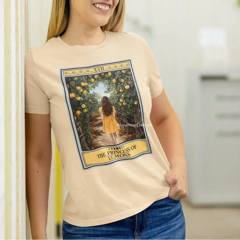 

Футболка с картами Таро «Принцесса лимонов» Lover Lemon