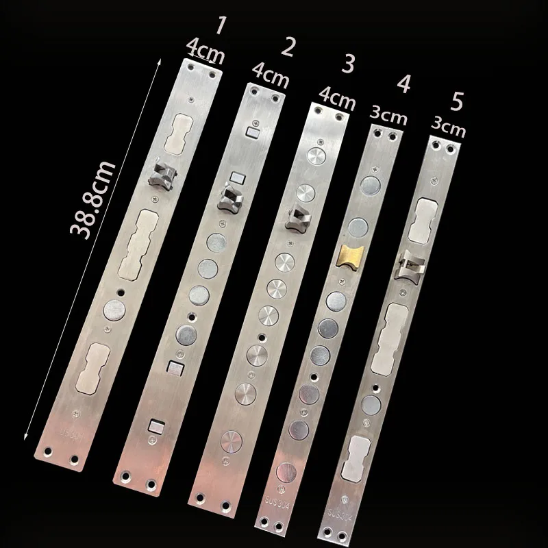 Replacement Mortise Door Lock Body for Security and Interior Doors Mechanical Smart Lock Mechanism Multiple Sizes Available