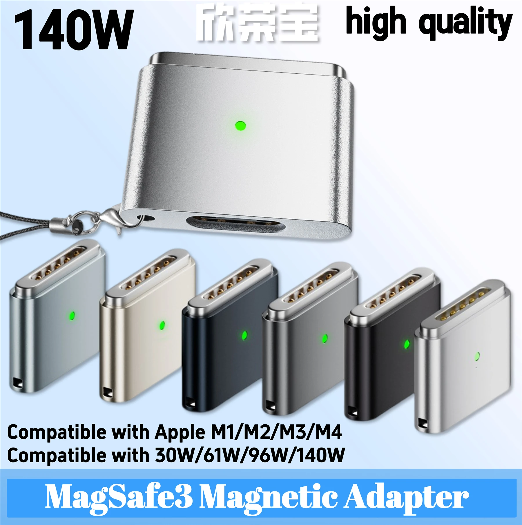 �y�Z�[�����zUSB Type-C to Magsafe 3/2 �I�X�ϊ��A�_�v�^�[�[�d�� MacBook/�m�[�g�p�\�R��/Macbook Air/Pro M1/M2/M3/M4 ���C�� PD100W 20V 5A�Ή�