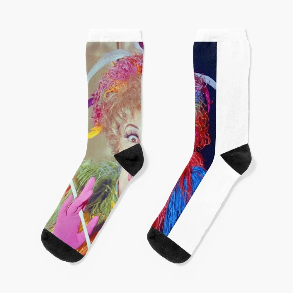 

PHYLLIS DILLER Socks Novelties custom sports cotton FASHION Socks For Men Women's