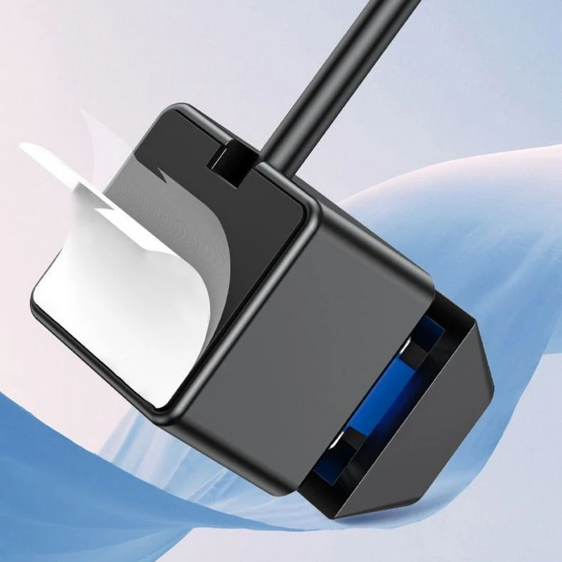 Desktop Computer Power Button Switch for PC Motherboard External 1.8m Start Power Extension Cable with Round Startup Switch