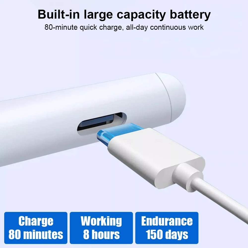 قلم عالمي جديد 2025 لأجهزة iPad وسامسونج وشاومي والكمبيوتر اللوحي والهواتف الذكية وأجهزة Apple iPhone لنظام iOS وأندرويد وملحقات iPad