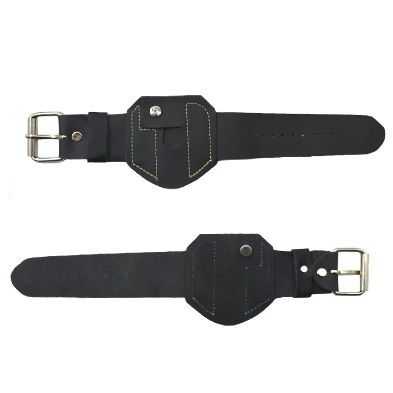 Entry Level Fishing Reel Guard Outdoor Fishing Reel Accessories Multi-function Wrist Guard High Quality Leather Material