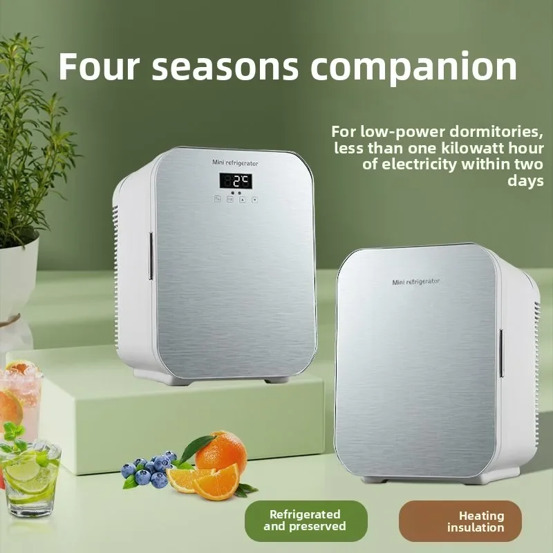 BESTSELLING6L Mini Refrigerator Student Cosmetics Refrigerated Two-person Household Refrigeration Single Dormitory Rental Small