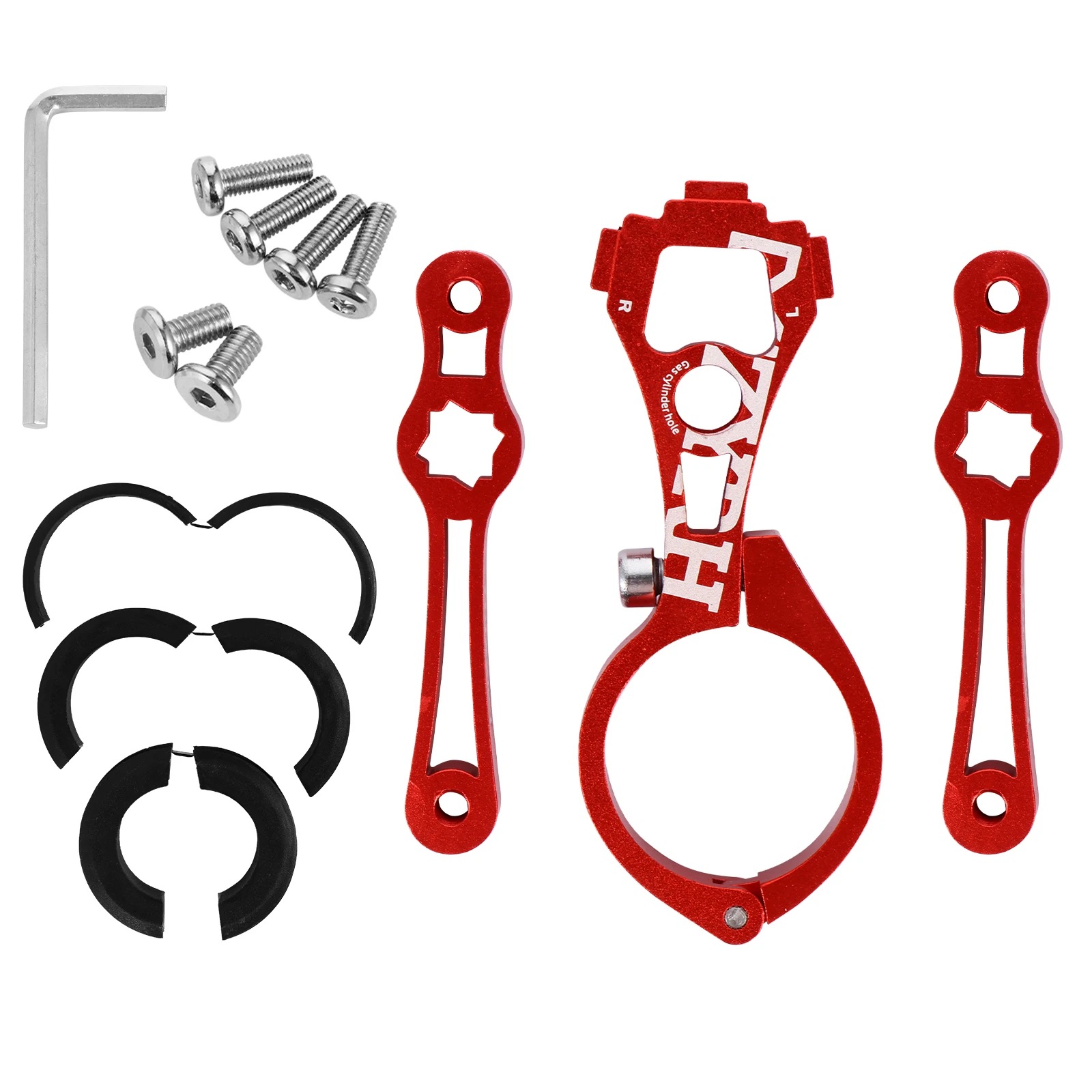 

Aluminum Alloy Water Bottle Holder Cage Adapter Durable Fits Most Bottles Bike Accessories Rack Cycling Mount Bracket