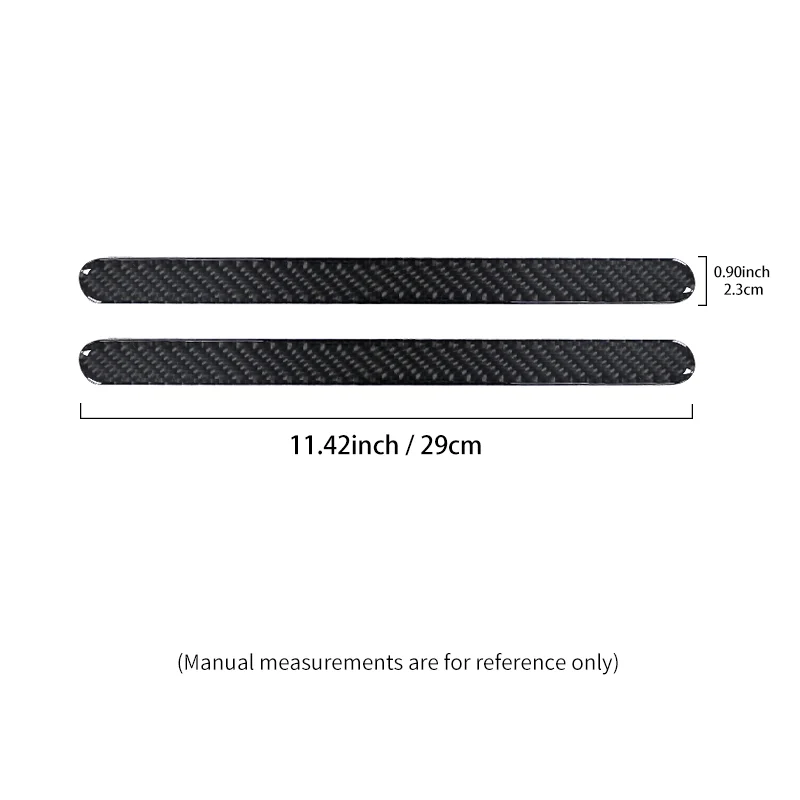2pcs Car Central Control Armrest Box Side Strip Sticker For Mini Countryman U25 2024 2025 Car Interior Decorative Accessories