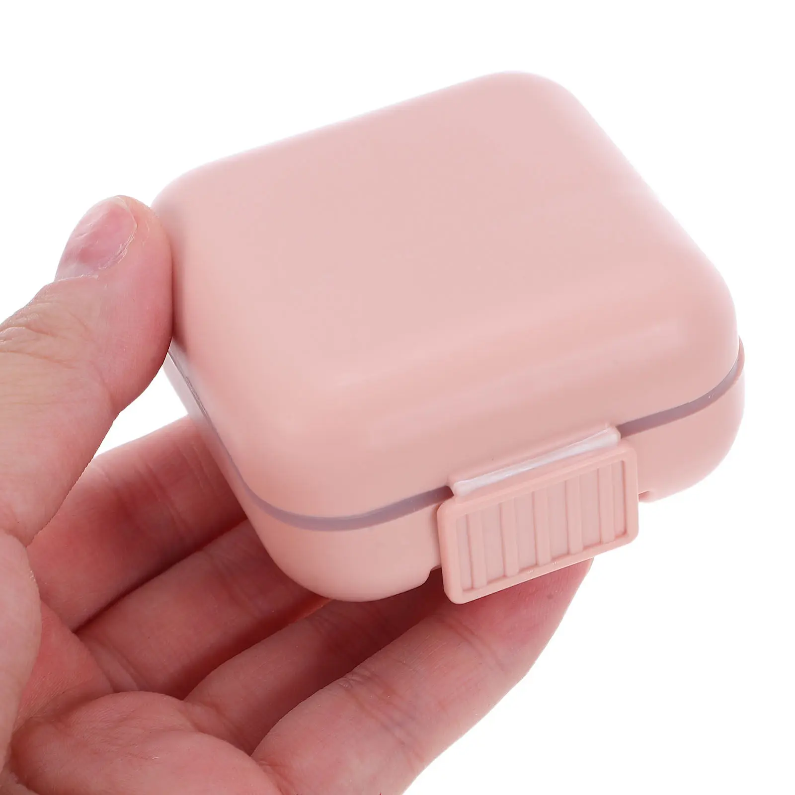 3Pcs Travel Pill Case Small Portable Medication Organizer 5-Compartment Airtight Seal Vitamin Tablet Fish Oil Container Daily